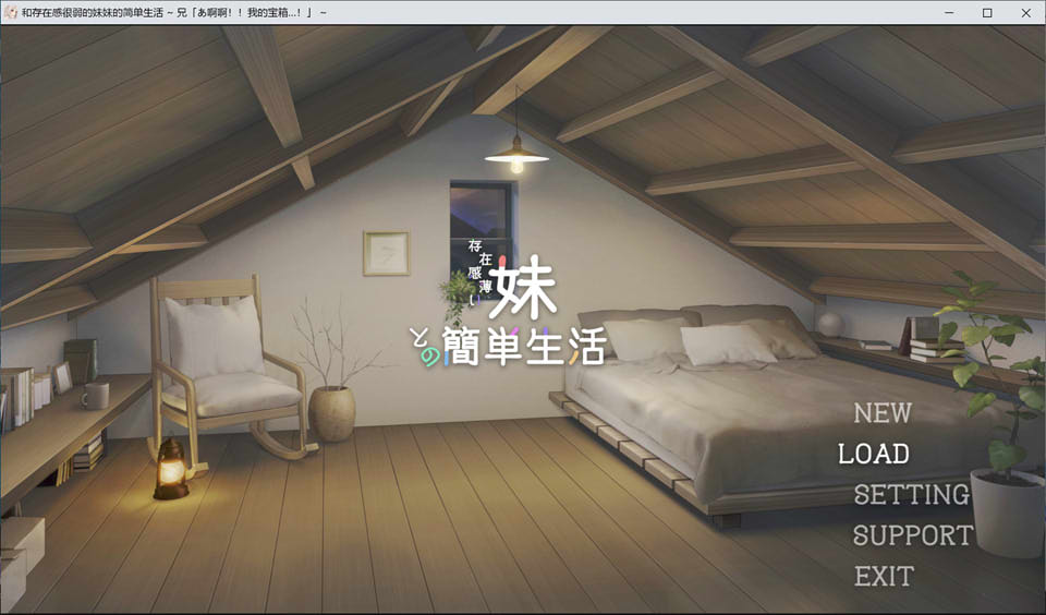 【日系/SLG】 与缺乏存在感的妹妹的简单生活 Ver0.15 AI汉化版★全CV【7月新作/2G】-Hello world!
